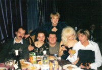 2002 (15 years later:), left Dmitriy Dedyakin, up Tatiana (Fedotova), down Igor Rozhdestvenski, right Tatiana (Koroleva)) 