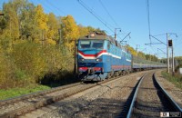 ChS7-240 with train Arkhangelsk-Moskva. 09.2007